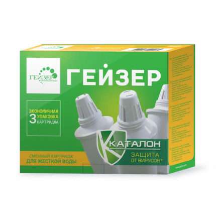 Гейзер комплект картриджей 302 (3 шт.)