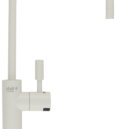 Кран рычажковый atoll A-8883-IY LED (слон.кость)